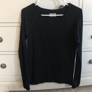 Athleta long sleeve wool blend shirt
